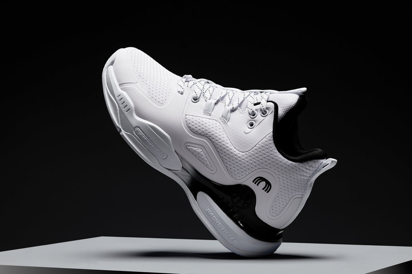 CALTO - Q394 - 3 Inches Taller (White/Black) - Basketball High-Top Sneakers Tallmenshoes.com