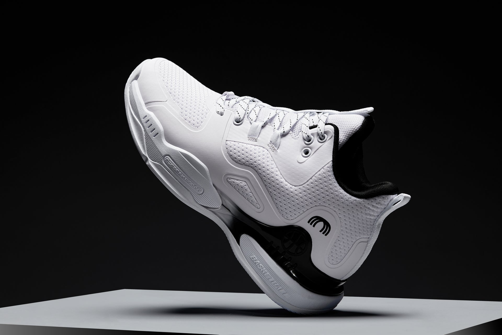 CALTO - Q394 - 3 Inches Taller (White/Black) - Basketball High-Top Sneakers Tallmenshoes.com