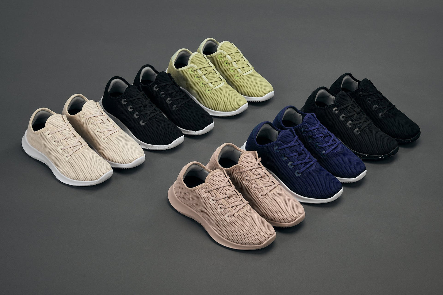 CALTO - Q404 - 2.4 Inches Taller (Cobalt) - Ultra Lightweight Knitted Sneakers Tallmenshoes.com