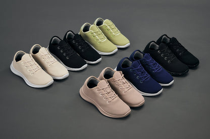 CALTO - Q404 - 2.4 Inches Taller (Cobalt) - Ultra Lightweight Knitted Sneakers Tallmenshoes.com