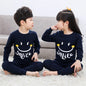Kids Long Sleeve Cotton Pajama Set for Boys and Girls