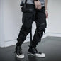 Paratrooper Pants with Streamers and Multi-Pocket Design