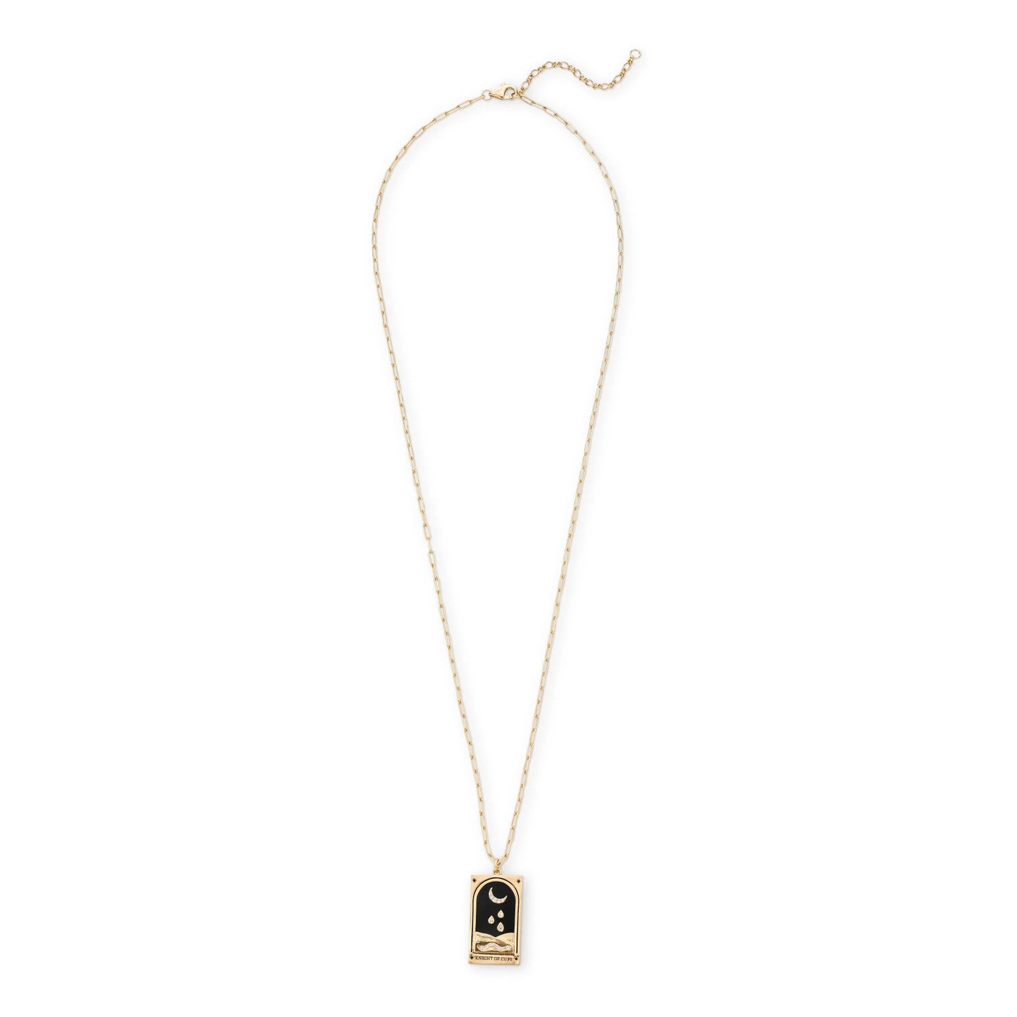 Tarot Card Pendant Necklace LUNAR VINES