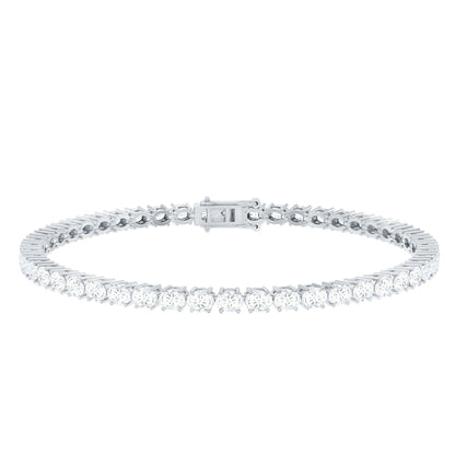 East West Oval Lab Grown Diamond Tennis Bracelet