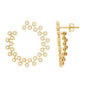 Certified Lab Created Diamond Statement Stud Earrings