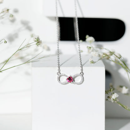 Certified 4 Carat Round Cubic Zirconia Halo Necklace and Earrings in Silver