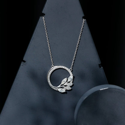 Nature Inspired Lab Grown Diamond Eternity Necklace