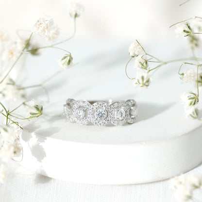 Certified Lab Created Diamond Wedding Band Ring