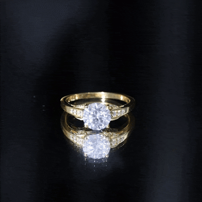 Brilliant Cut Lab Grown Diamond Trending Engagement Ring