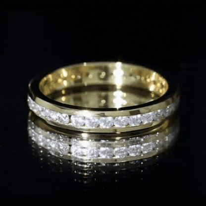 Lab Grown Diamond Wedding Eternity Band For Women