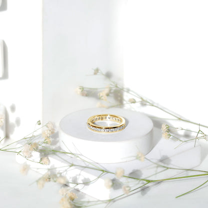 Lab Grown Diamond Wedding Eternity Band For Women