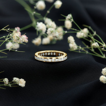Lab Grown Diamond Wedding Eternity Band For Women