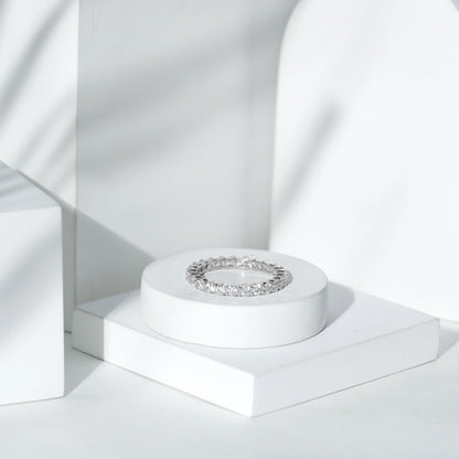 Certified Lab Grown Diamond Eternity Band for Women