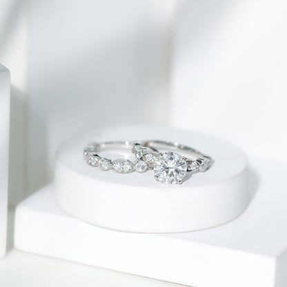 Diamond Designer Marriage Ring Set For Women