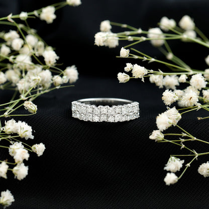Lab Grown Diamond Wedding Anniversary Ring With Certificate
