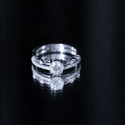 Brilliant Cut Lab Grown Diamond Designer Engagement Ring