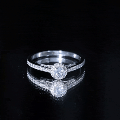 Diamond Vintage Looking Engagement Ring