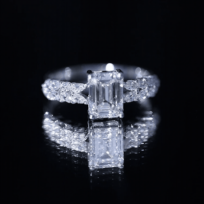 2 Carat Lab Grown Diamond Ring For Women With Certificate