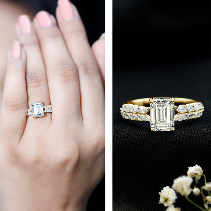 2 Carat Lab Grown Diamond Ring For Women With Certificate