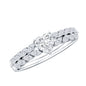 Brilliant Cut Lab Diamond Heart Shaped Promise Ring for Women
