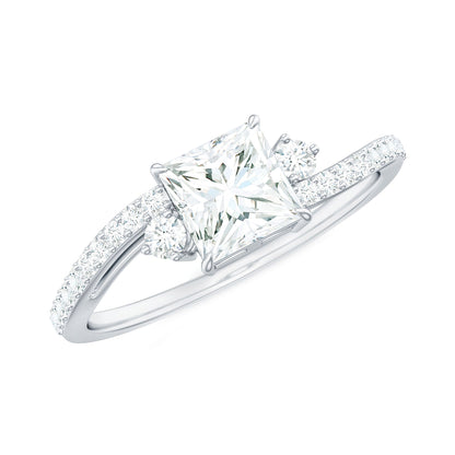 Certified Lab Grown Diamond Promise Engagement Ring