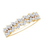 Certified Lab Grown Diamond Marquise Wedding Band