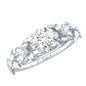 Certified 1 Ct Lab Grown Diamond Nature Engagement Ring