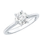 Brilliant Cut Lab Grown Diamond Solitaire Engagement Ring With 6 Prongs
