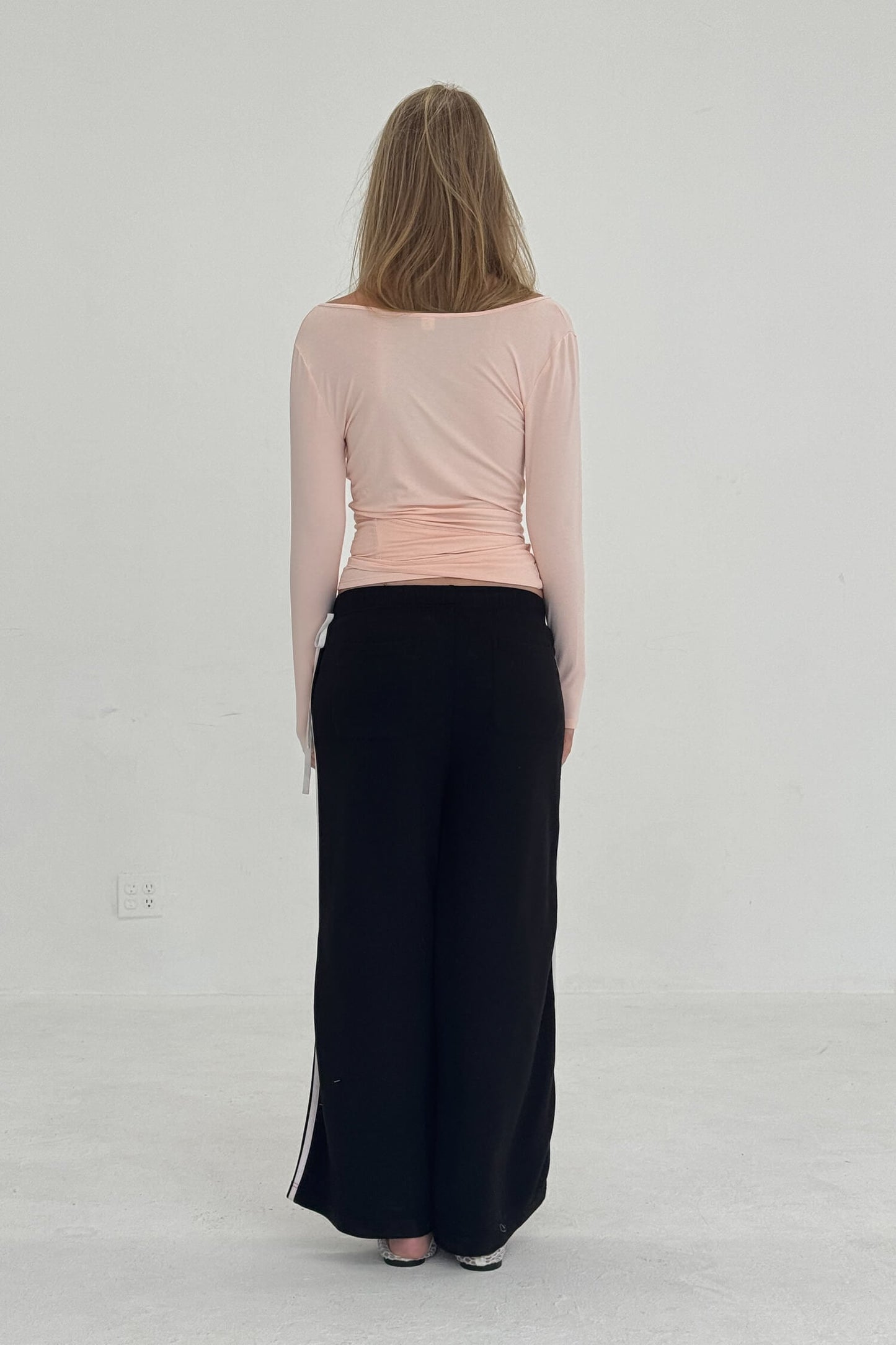 French Terry Bow Jogger findmenowthelabel