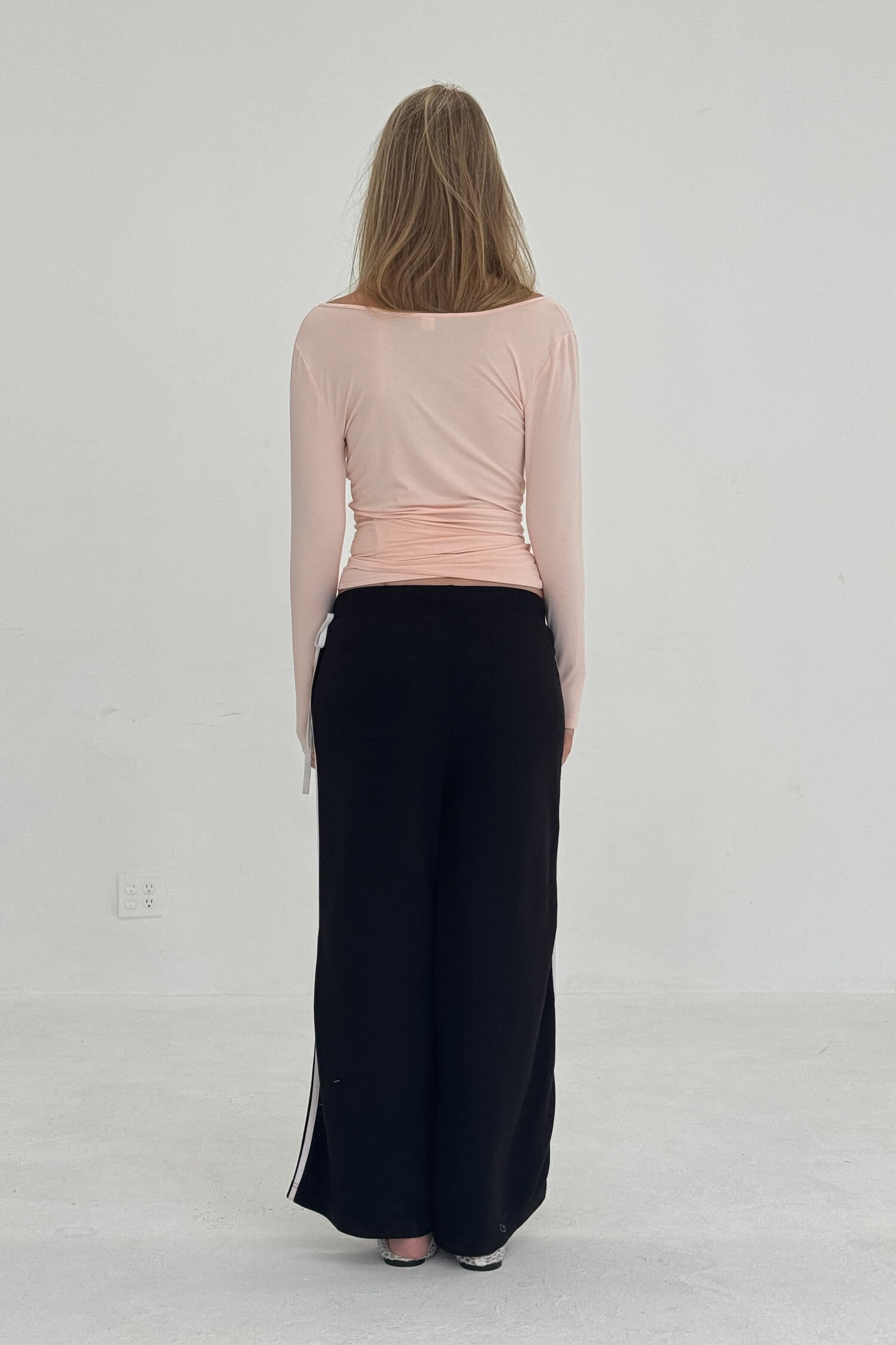 French Terry Bow Jogger findmenowthelabel