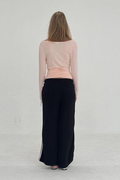 French Terry Bow Jogger findmenowthelabel
