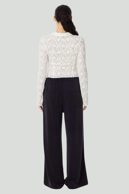 French Terry Bow Jogger findmenowthelabel