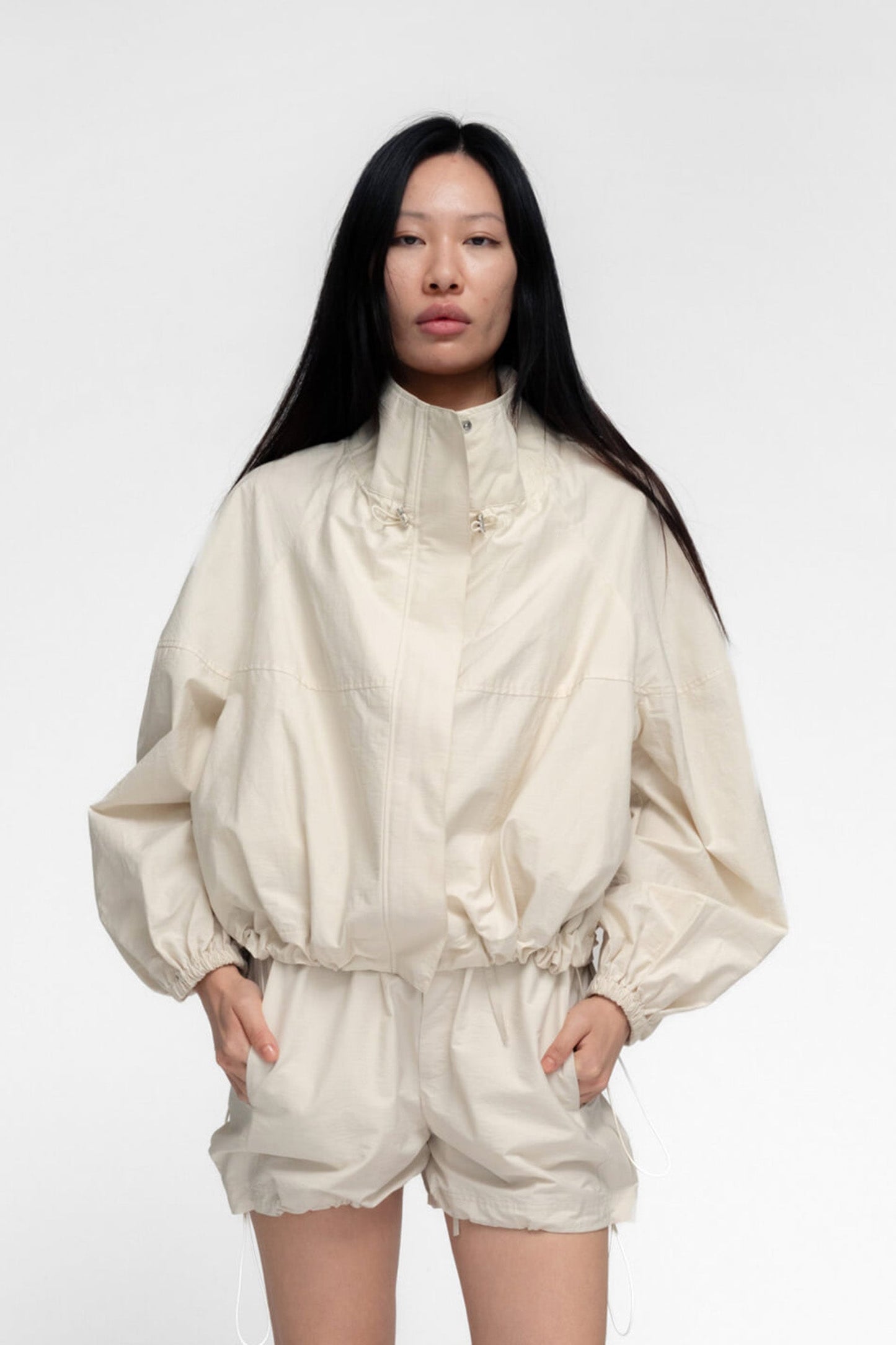ALMA JACKET IN IVORY findmenowthelabel
