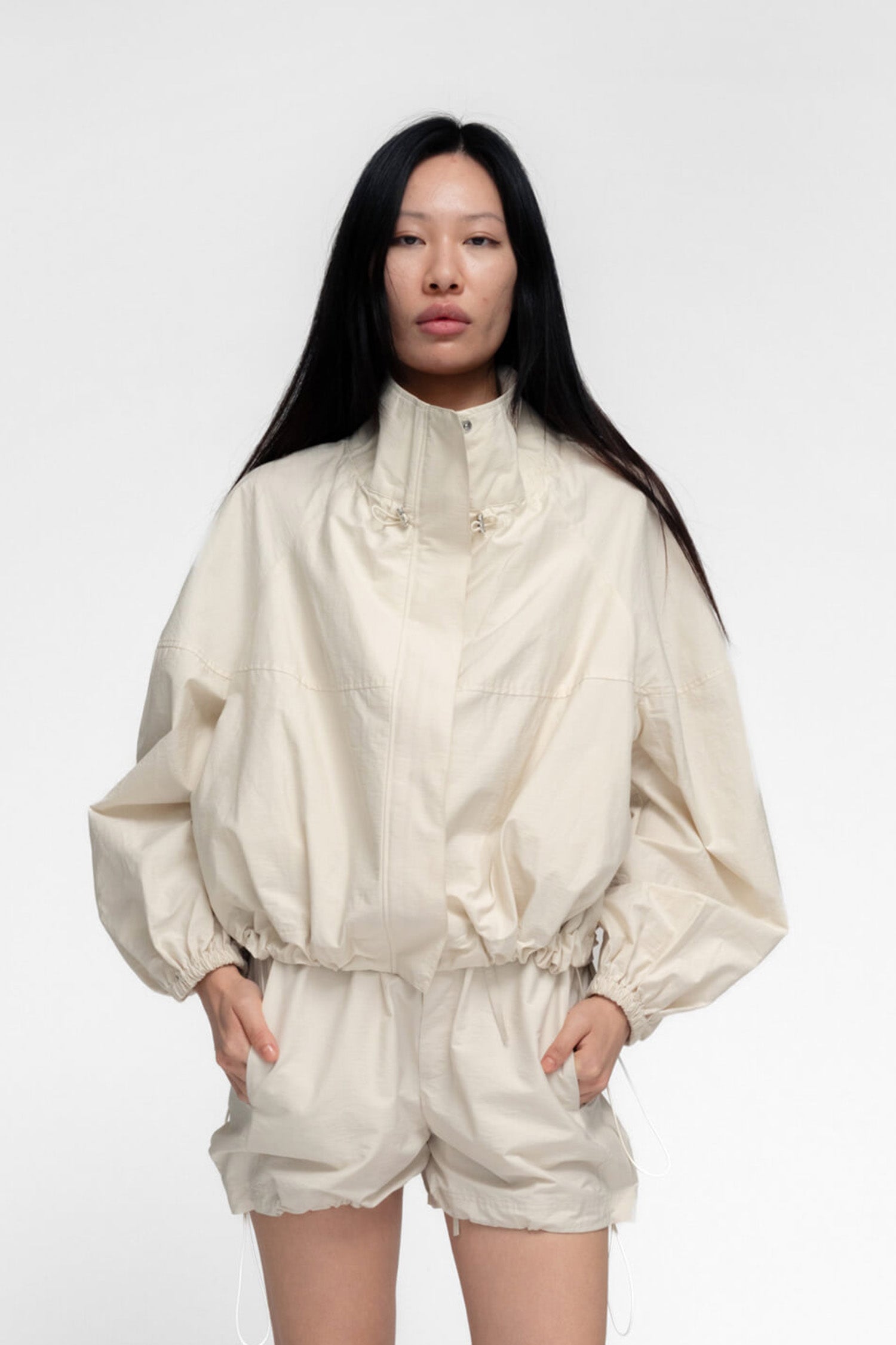 ALMA JACKET IN IVORY findmenowthelabel