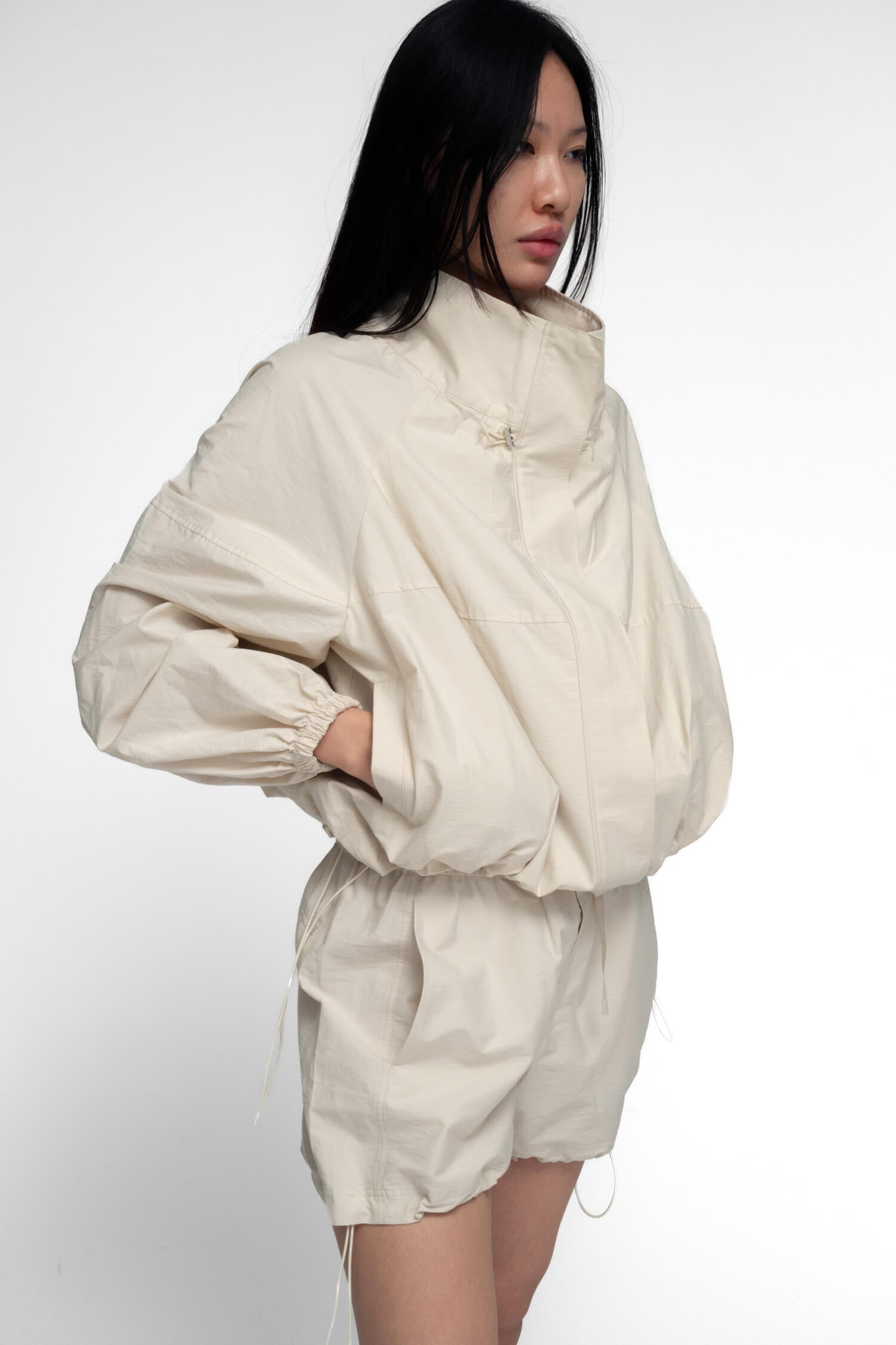 ALMA JACKET IN IVORY findmenowthelabel