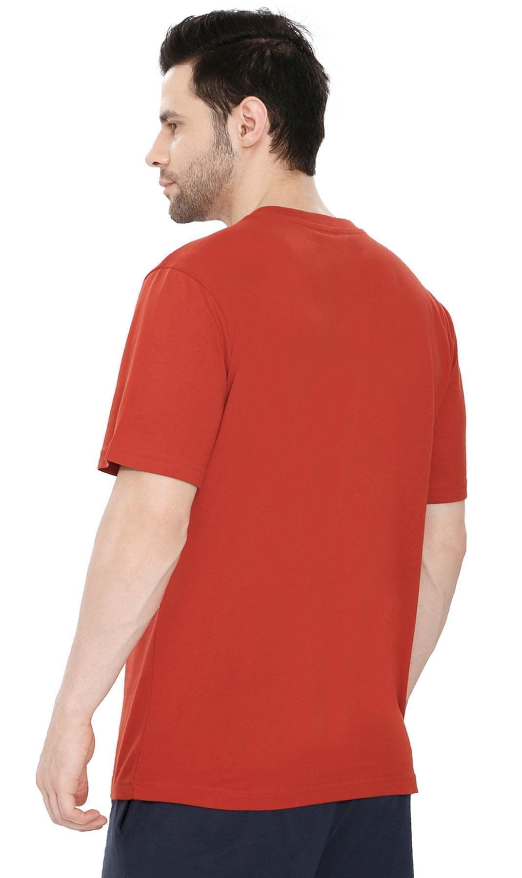 Men's Heavyweight Short Sleeve V-Neck T-Shirt – Relaxed Fit Cotton Blend with Pocket TURTLE BAY APPAREL
