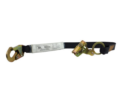 Frontline RGSS58ES Self-tracking Rope Grab 5/8" with 3' Lanyard VM Hardware