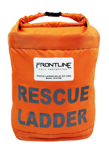 Frontline RLA18B Rescue 18' Ladder Kit with Pulley System VM Hardware