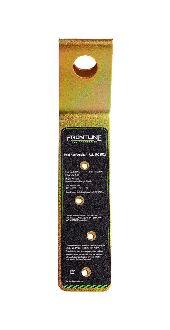 Frontline ROSU02 Hinged Steel Roof Anchor VM Hardware