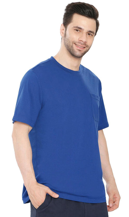 Men's Heavyweight Short Sleeve Crew Neck with Pocket T-Shirt