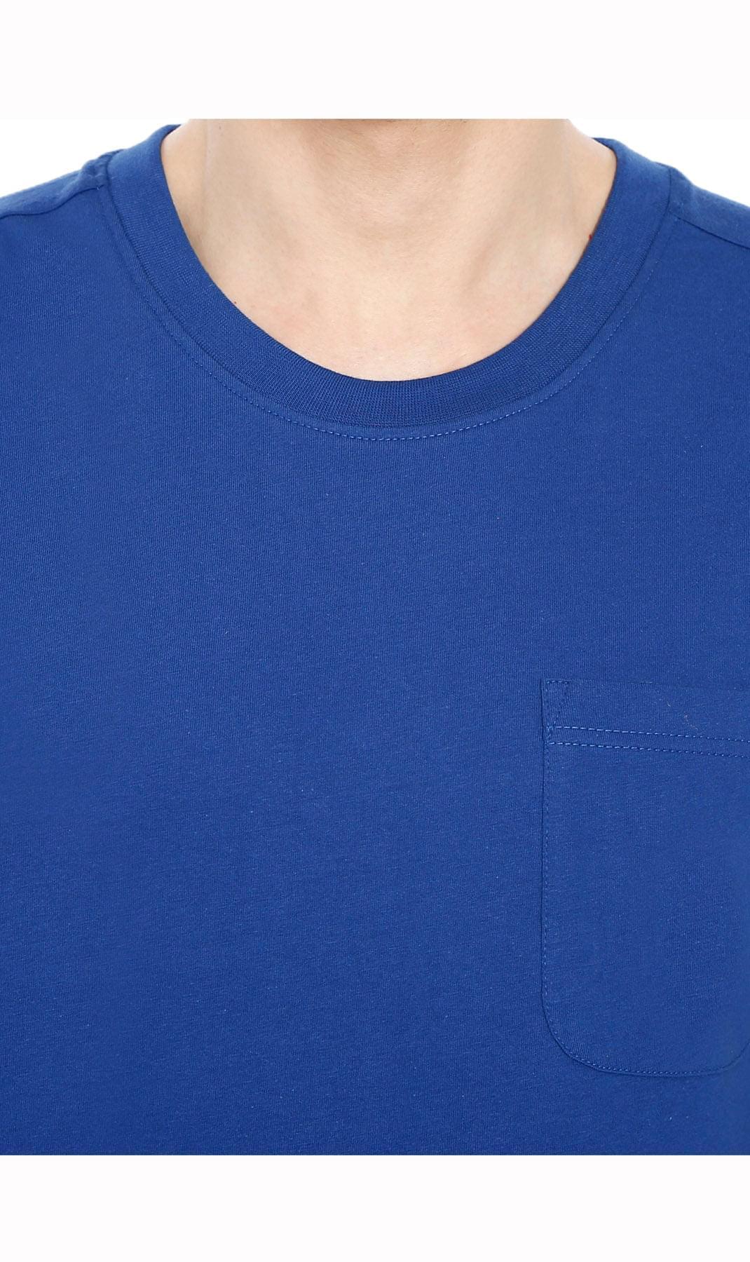 Men’s Sleeveless Crew Neck T-Shirt – Regular Fit, Heavier Cotton Blend Jersey with Chest Pocket TURTLE BAY APPAREL
