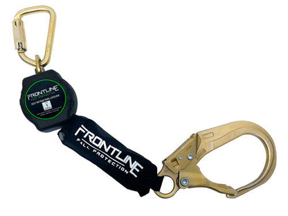 Frontline RPAR Aramid Fiber Web Single Leg SRL with Steel Rebar Hook End VM Hardware