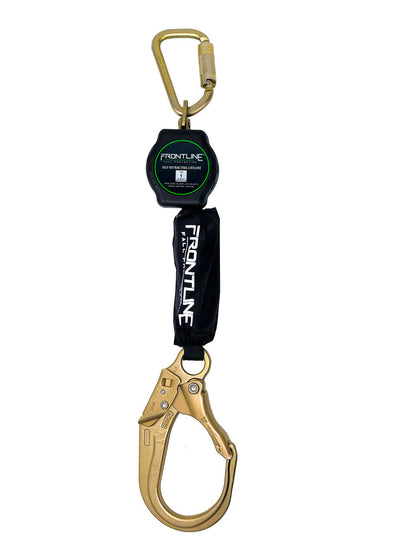 Frontline RPAR Aramid Fiber Web Single Leg SRL with Steel Rebar Hook End VM Hardware