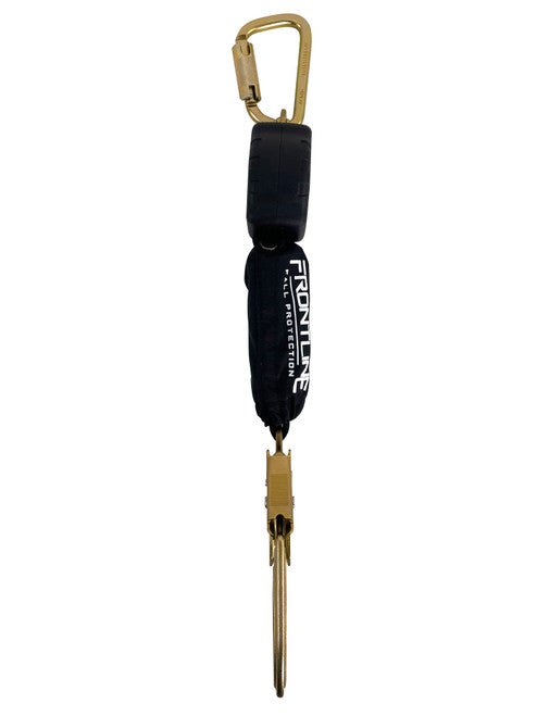 Frontline RPAR Aramid Fiber Web Single Leg SRL with Steel Rebar Hook End VM Hardware