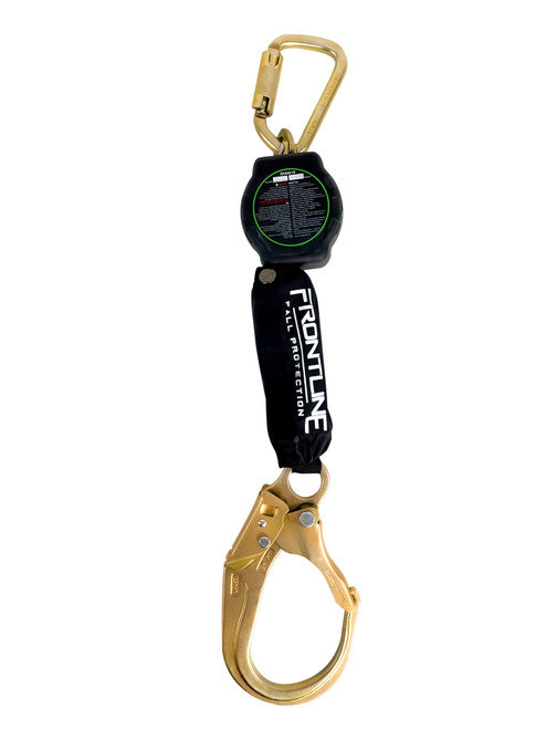 Frontline RPAR Aramid Fiber Web Single Leg SRL with Steel Rebar Hook End VM Hardware