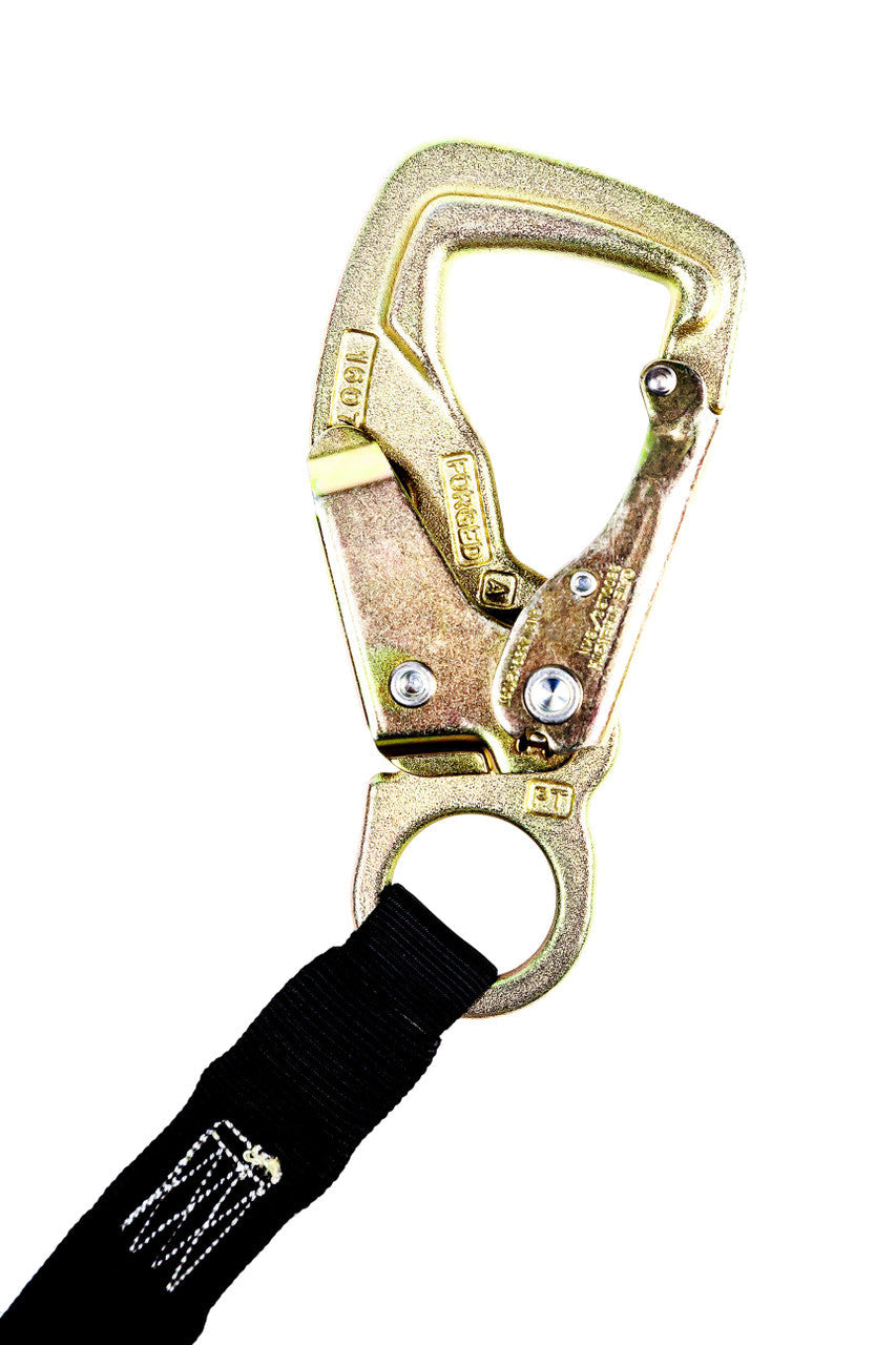 Frontline RPA092TB Tie Back Twin Leg Web 9' SRL with Tie Back Hook Ends VM Hardware