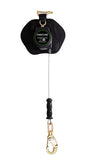 Frontline RPG081SLE Leading Edge Cable Single Leg 8' SRL with Steel Snap Hook End VM Hardware