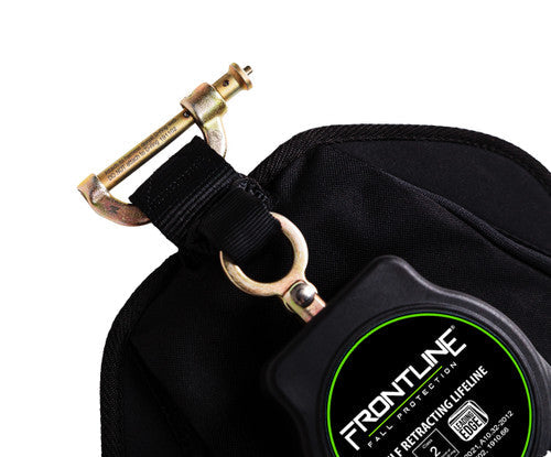 Frontline RPG081SLE Leading Edge Cable Single Leg 8' SRL with Steel Snap Hook End VM Hardware
