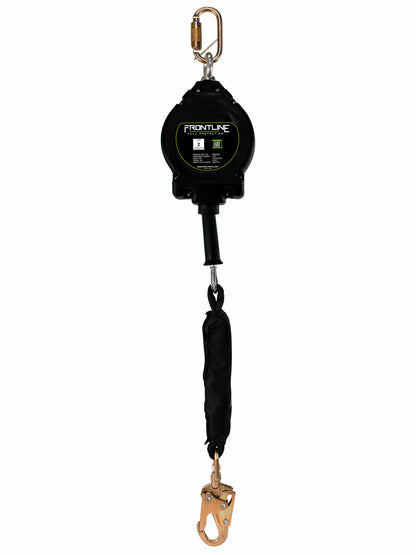 Frontline RPGLE Leading Edge Cable Single Leg SRL with Steel Snap Hook End VM Hardware