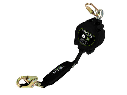 Frontline RPG25LE Leading Edge Cable Single Leg SRL with Steel Snap Hook End VM Hardware